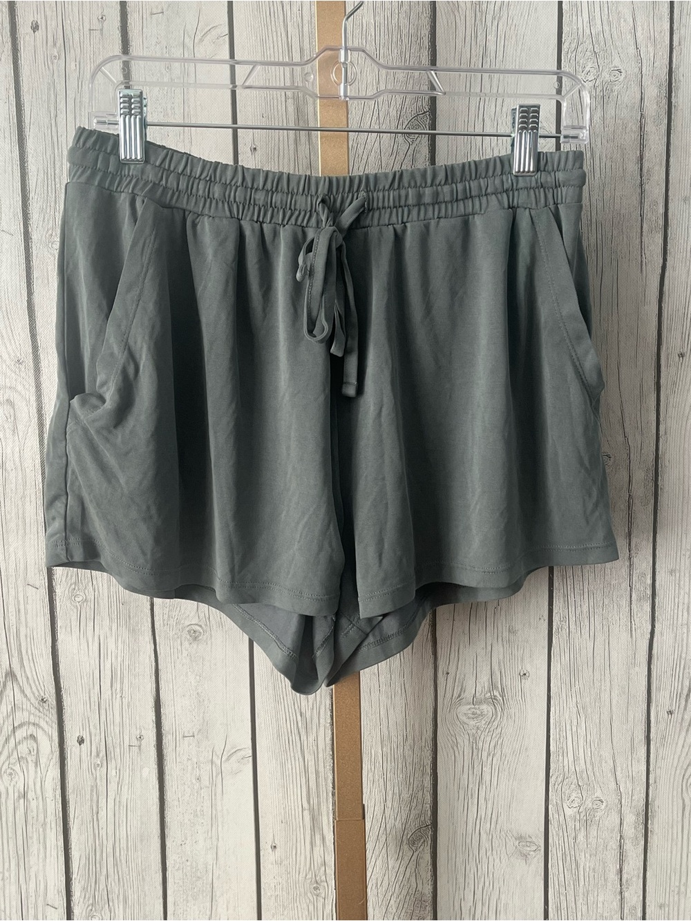Aerie Easy shorts Medium Dark Teal Lounge Casual Soft Pockets Comfy Drawstring